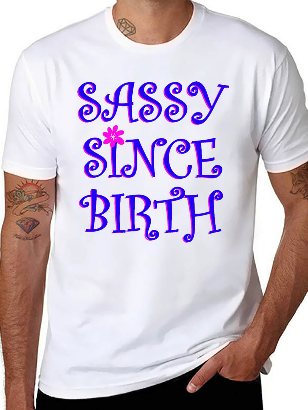 Sassy Since Birth Graphic Tee