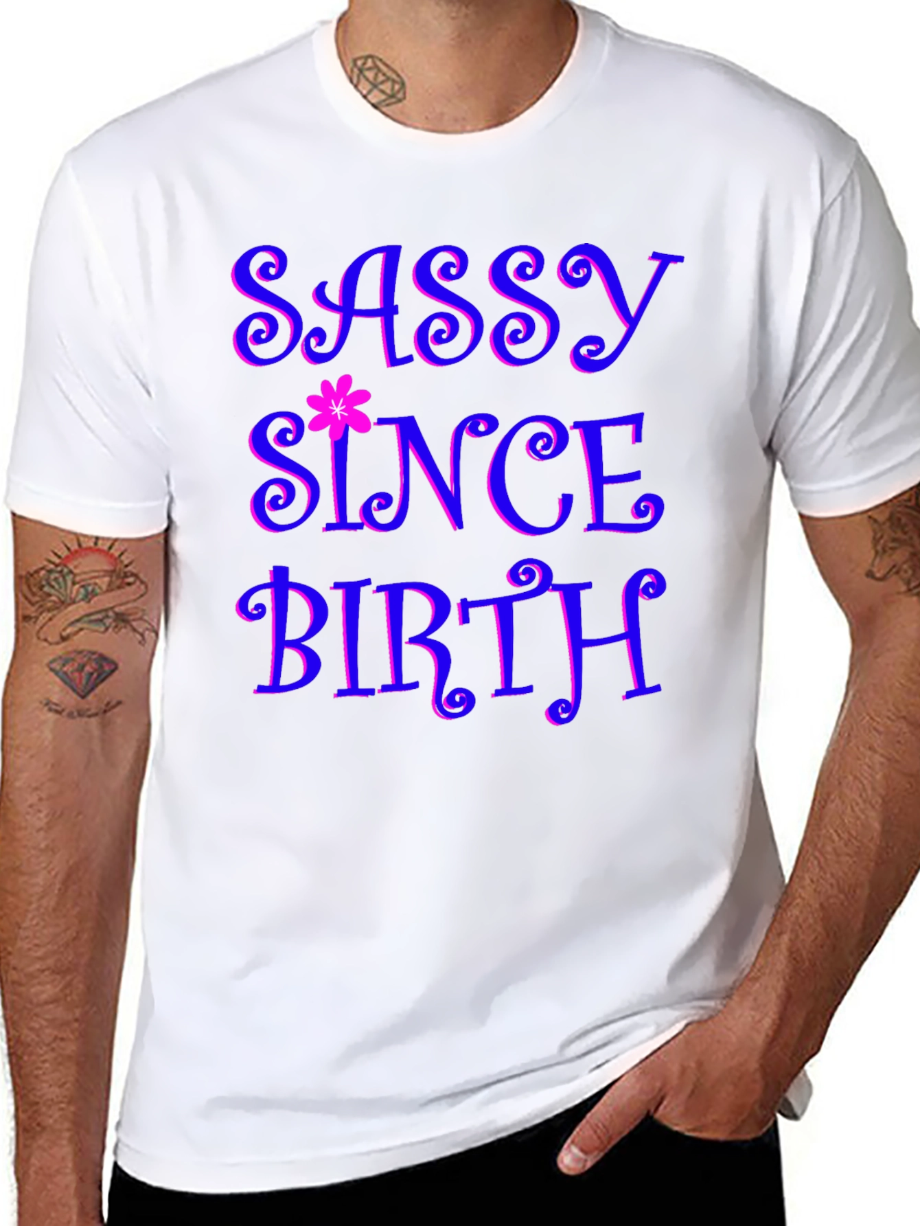 Sassy Since Birth Graphic Tee