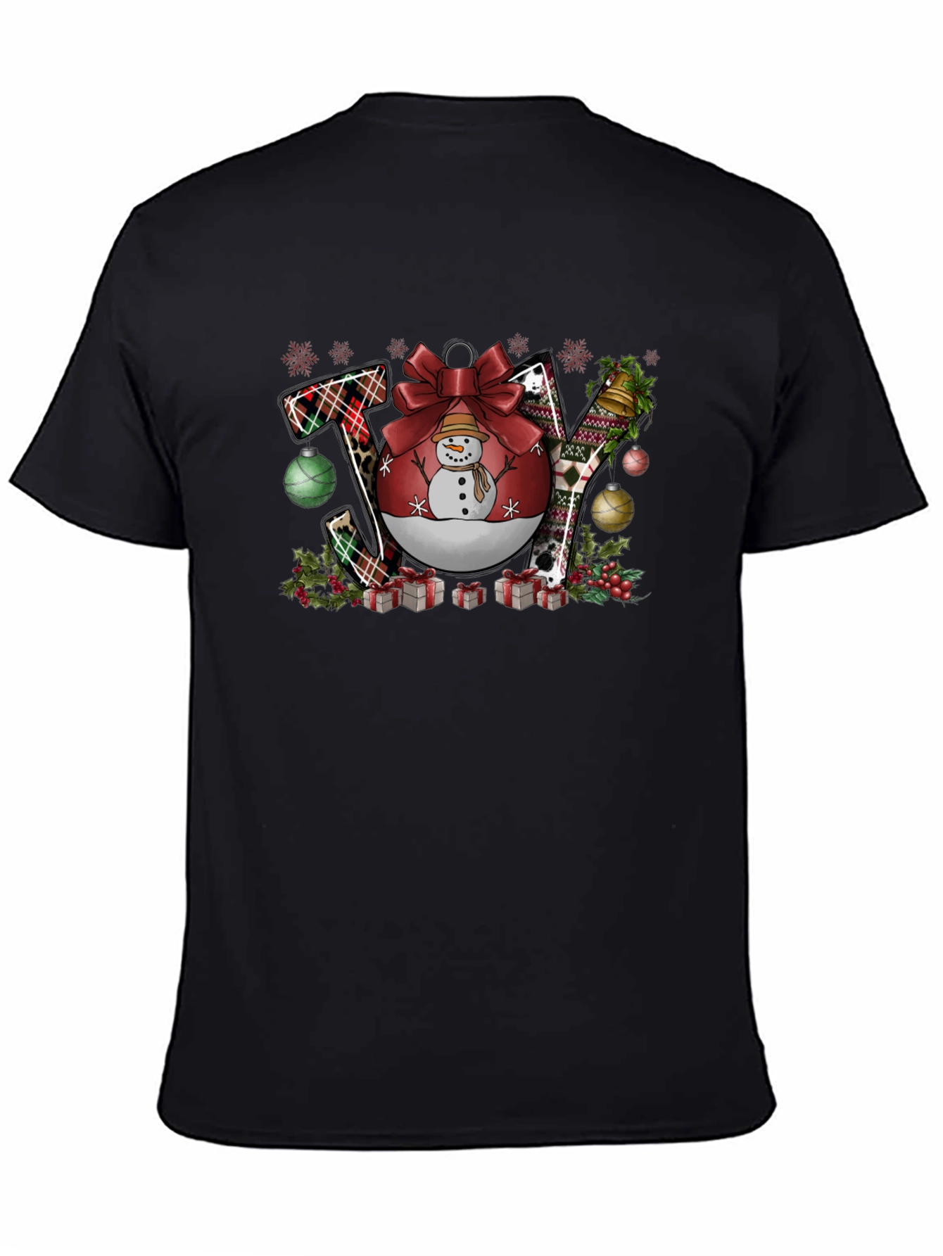 Festive JOY Christmas Graphic Tee