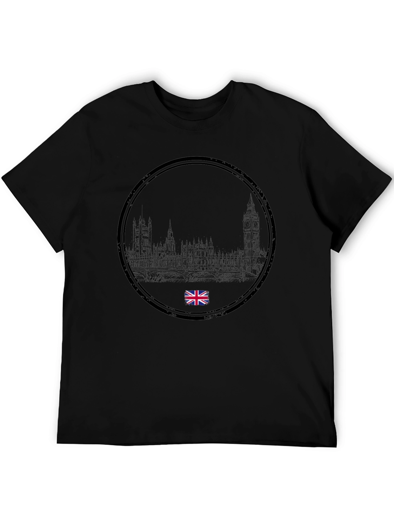 London Skyline T-Shirt - Black