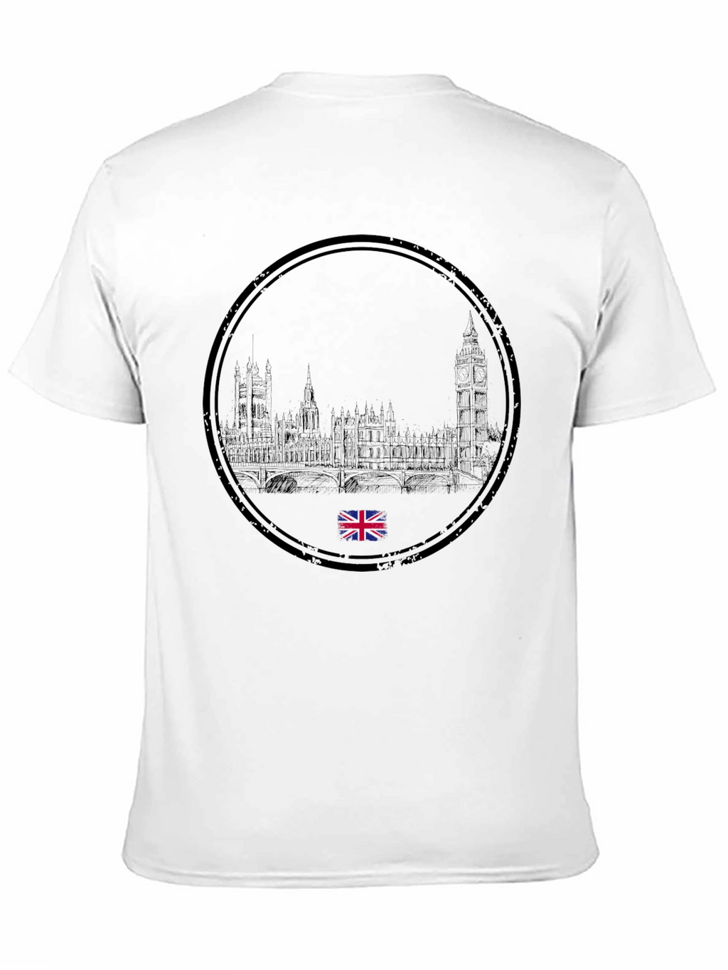 London Skyline T-Shirt - Black