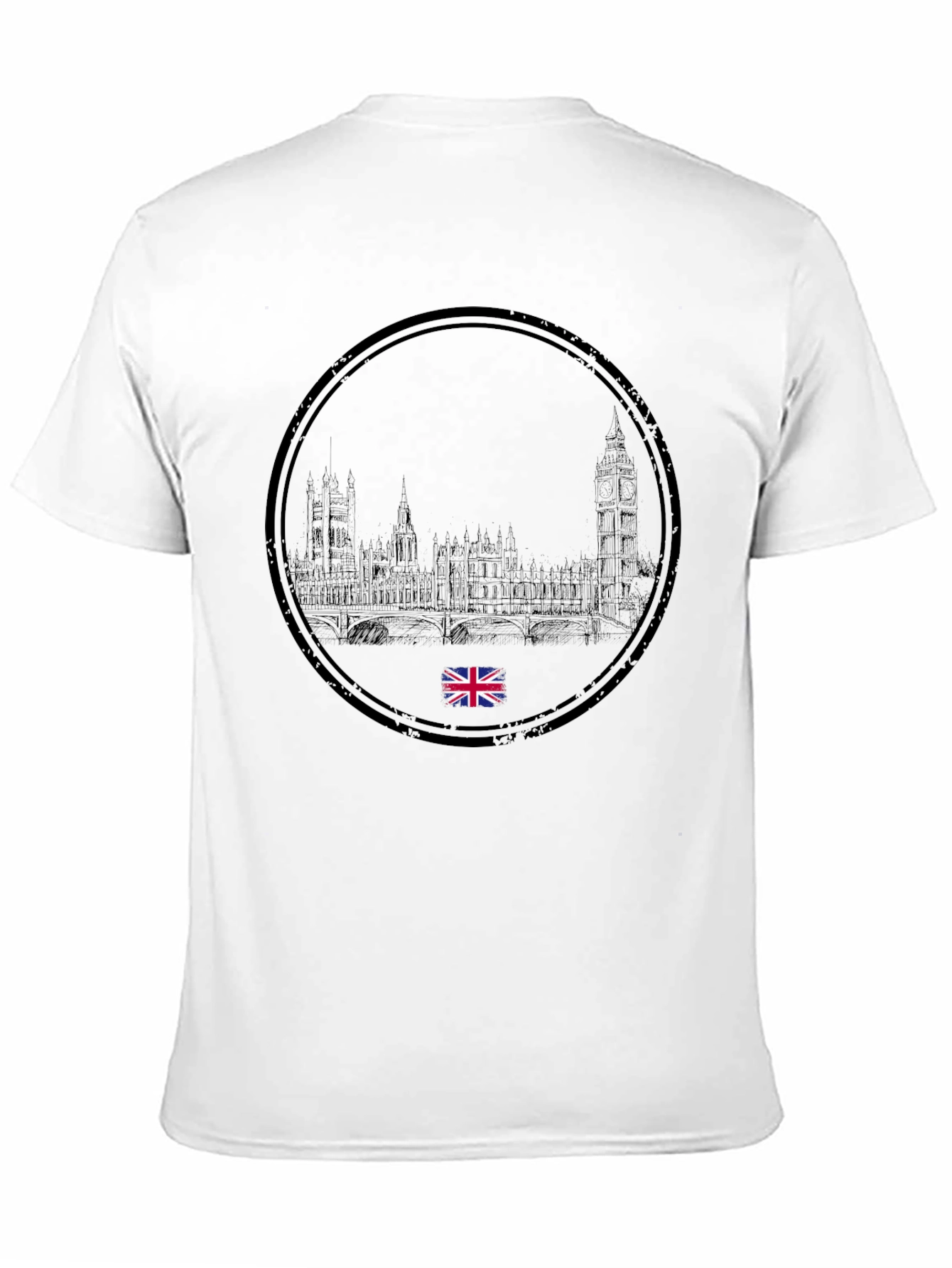 London Skyline T-Shirt - Black
