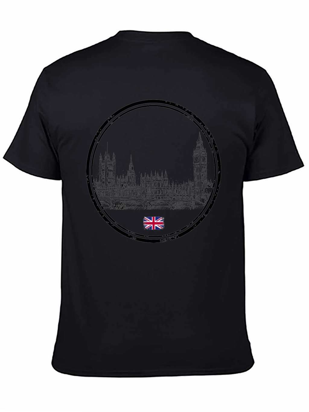 London Skyline T-Shirt - Black