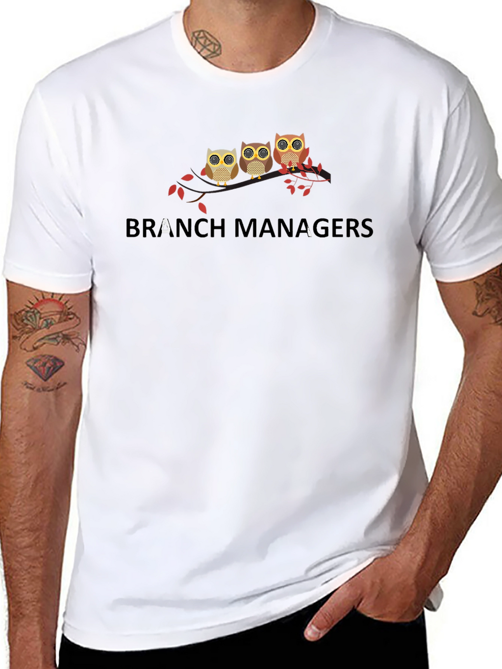 Branch Managers Owl T-Shirt