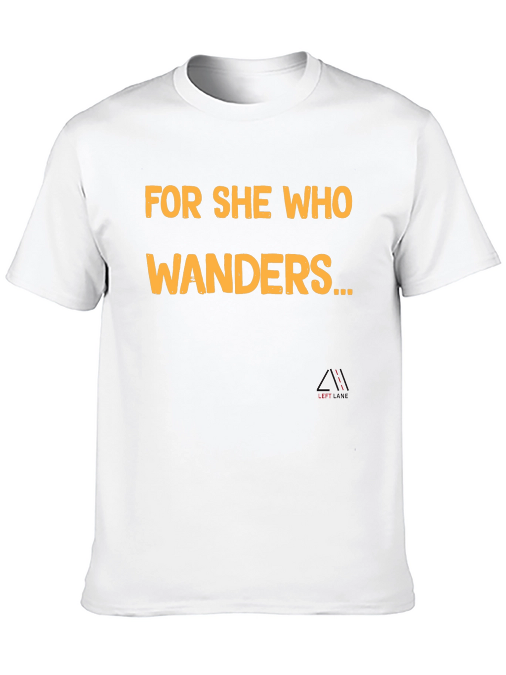 For She Who Wanders Graphic Tee - Black
