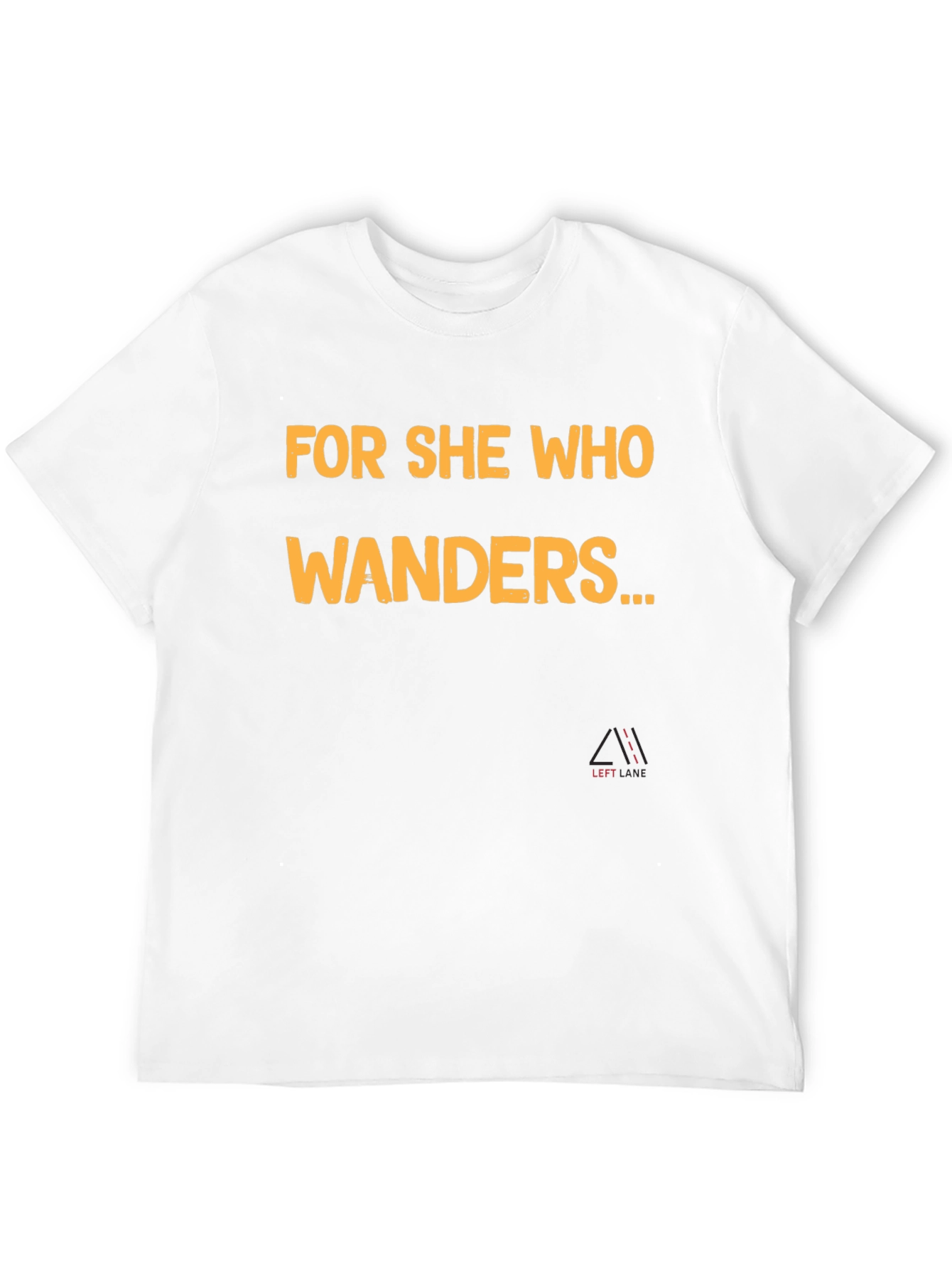 For She Who Wanders Graphic Tee - Black