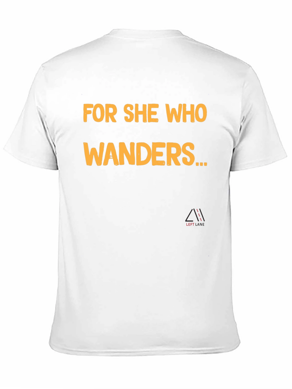 For She Who Wanders Graphic Tee - Black
