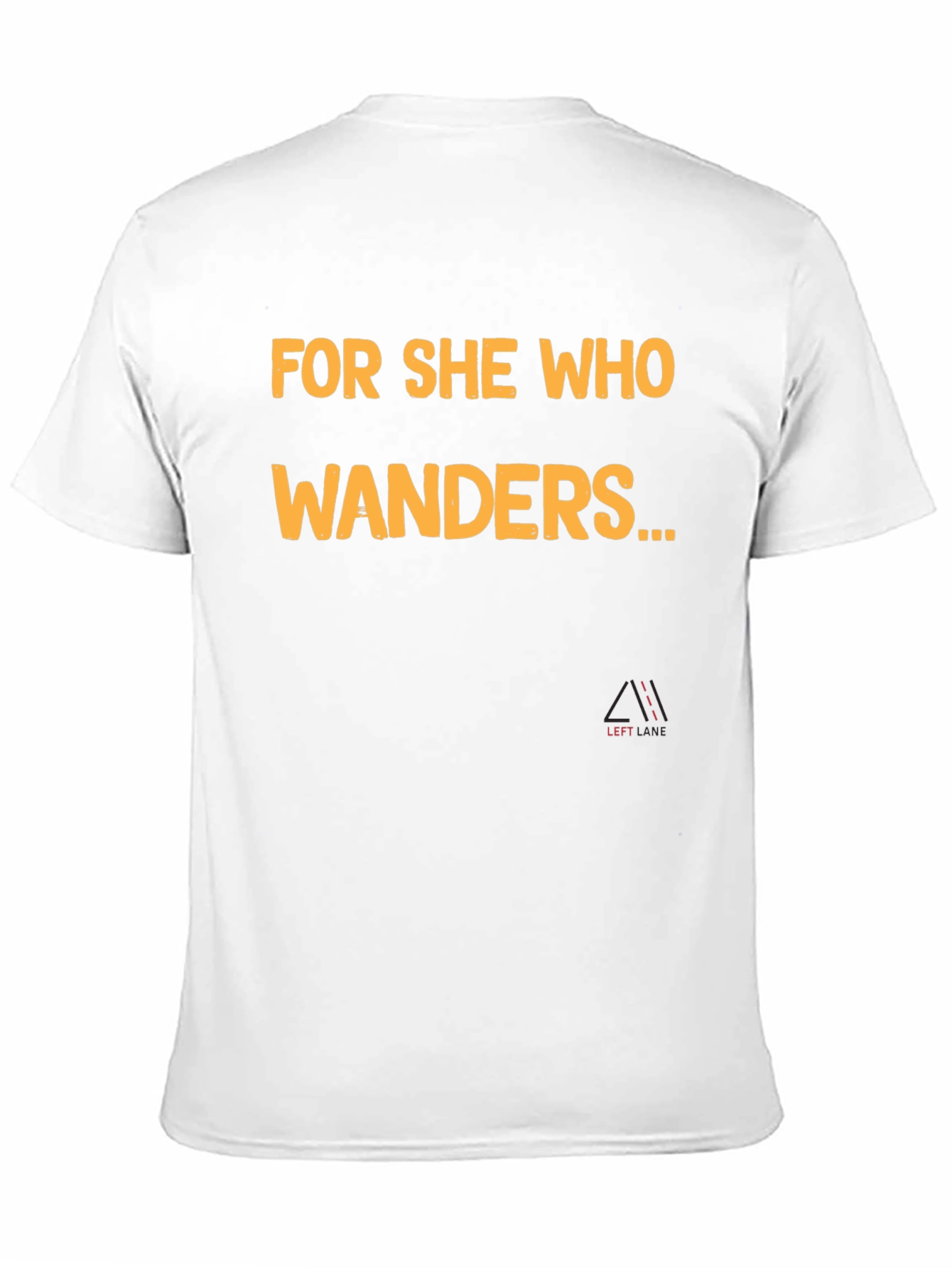 For She Who Wanders Graphic Tee - Black