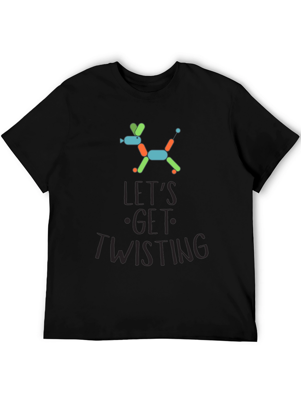 Lets Get Twisting Balloon Dog Graphic Tee