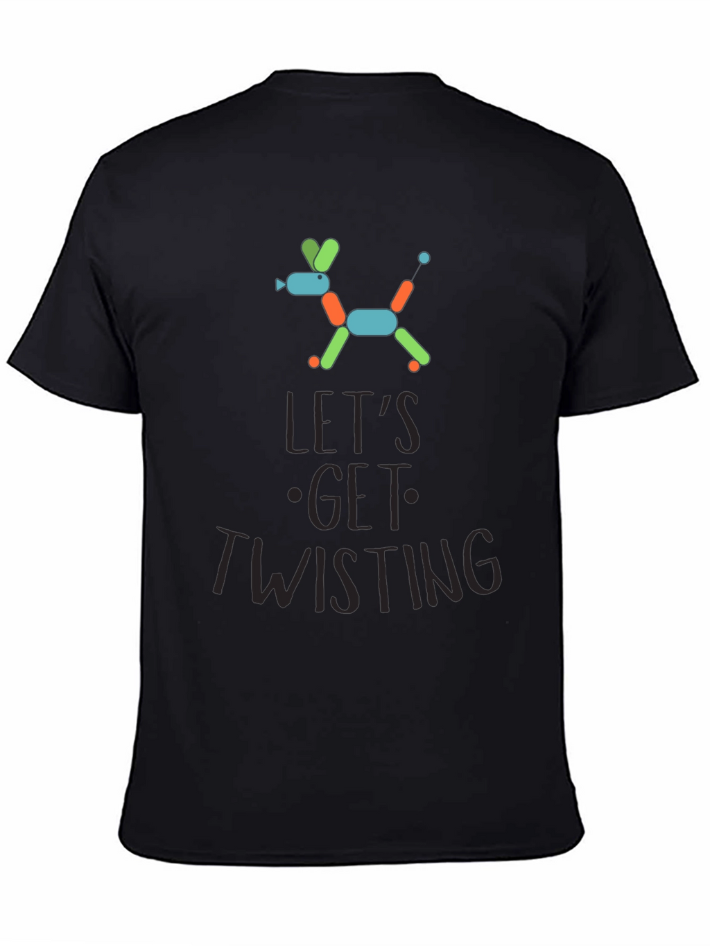 Lets Get Twisting Balloon Dog Graphic Tee