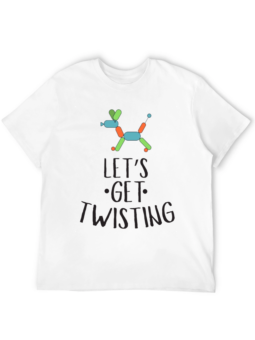Lets Get Twisting Balloon Dog Graphic Tee