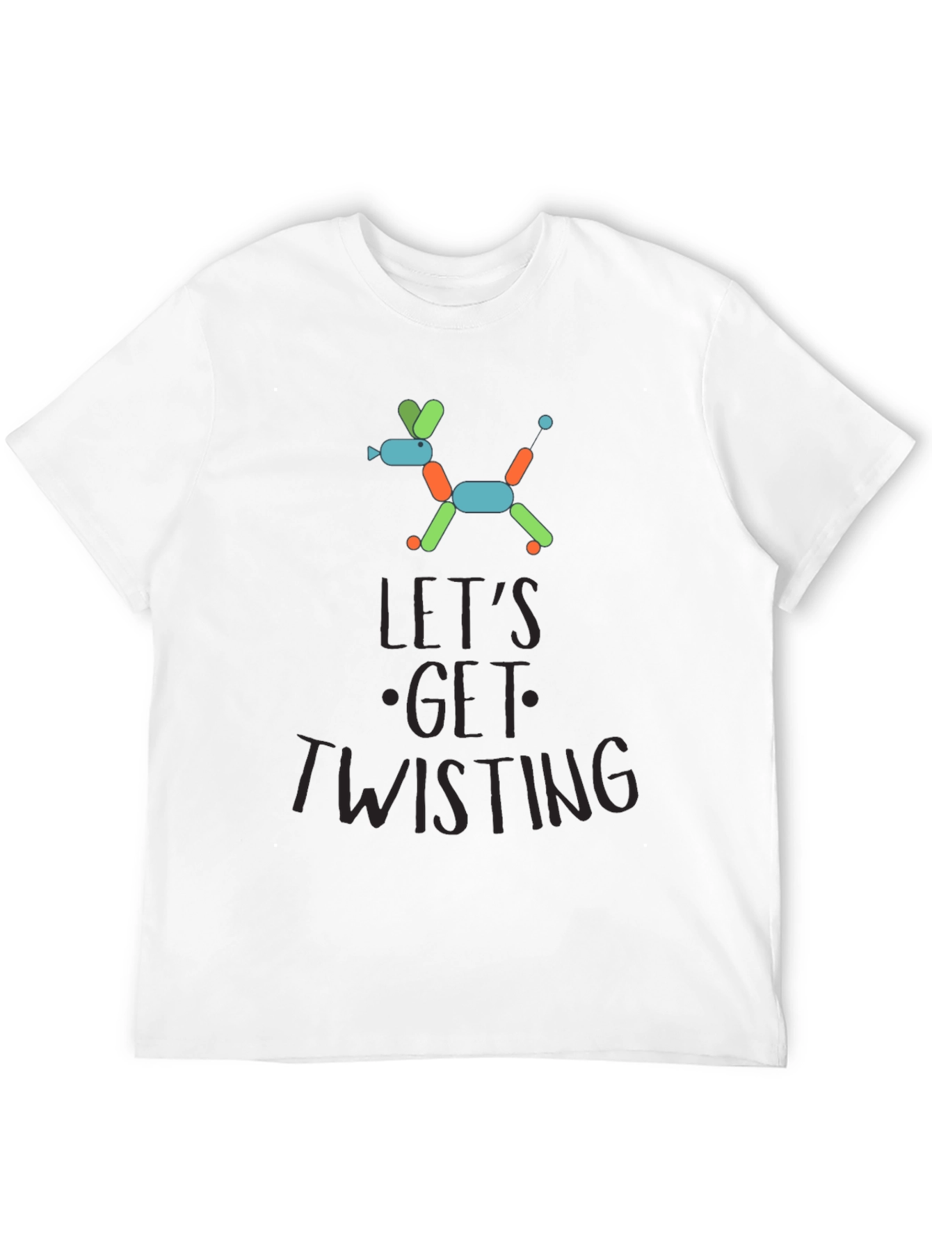 Lets Get Twisting Balloon Dog Graphic Tee