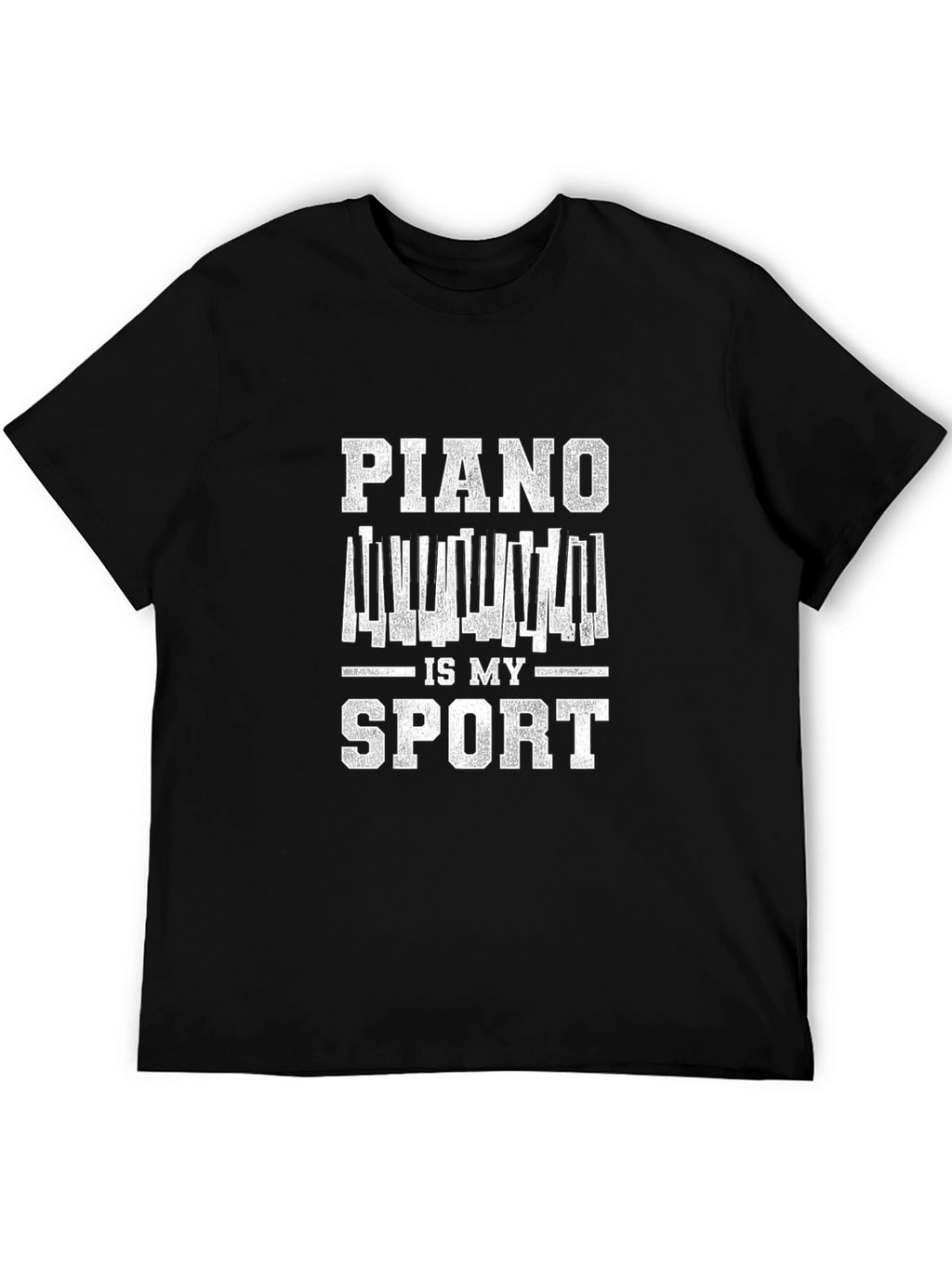 Piano Is My Sport Graphic T-Shirt
