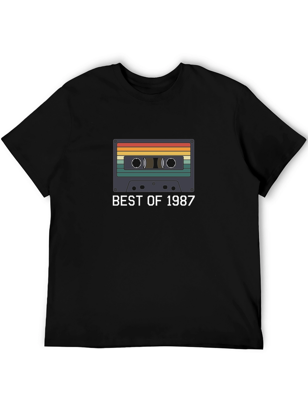 Best of 1987 Cassette Tape Graphic T-Shirt