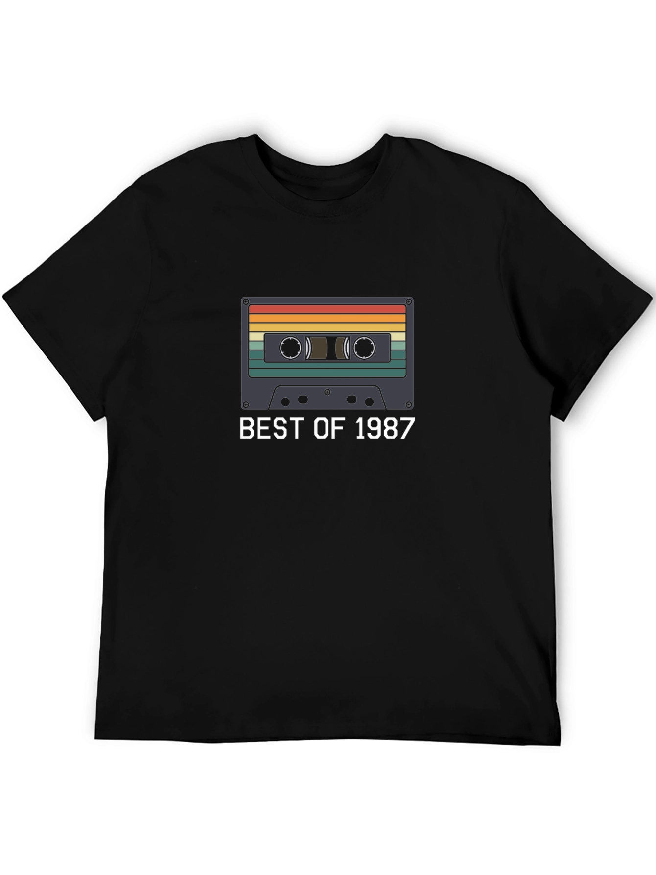 Best of 1987 Cassette Tape Graphic T-Shirt