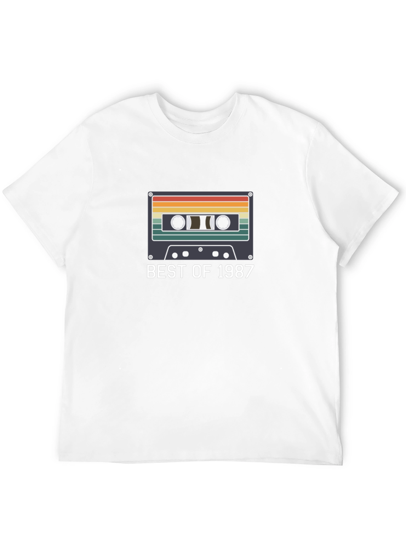 Best of 1987 Cassette Tape Graphic T-Shirt