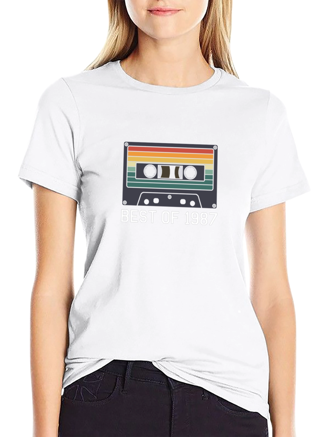 Best of 1987 Cassette Tape Graphic T-Shirt