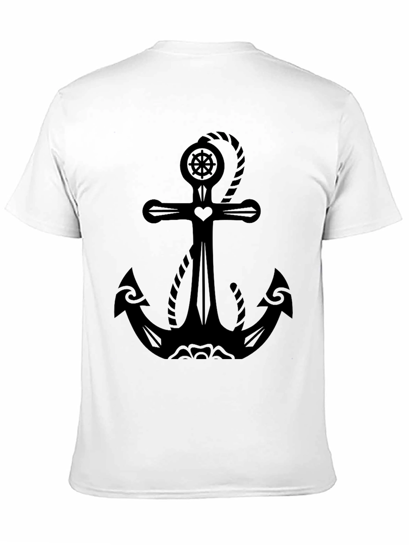 Black Anchor Graphic Tee