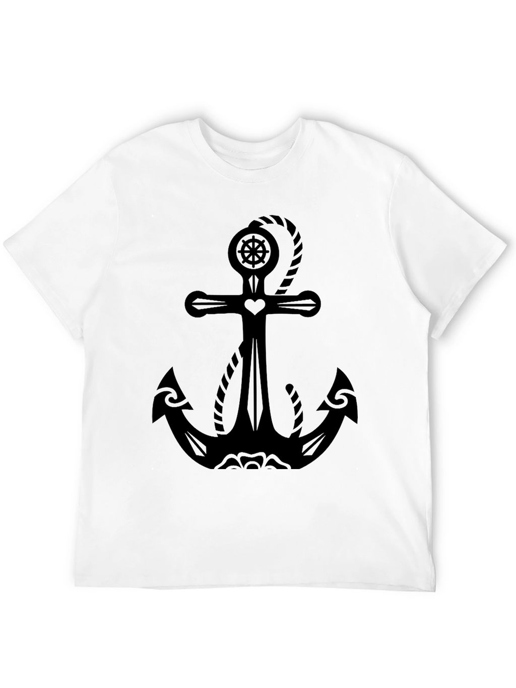 Black Anchor Graphic Tee