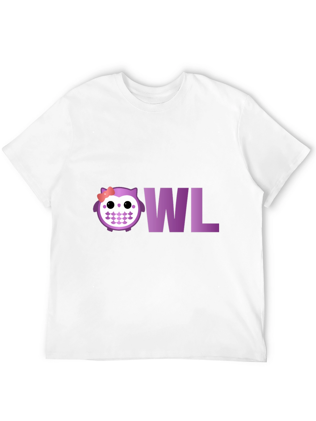 Cute Owl T-Shirt - Purple Graphic Tee