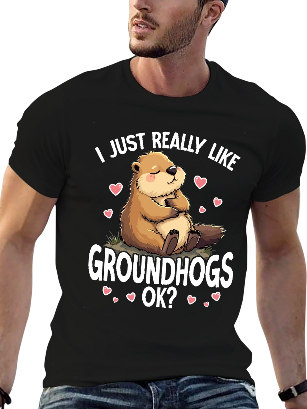 Cute Groundhog Lover T-Shirt
