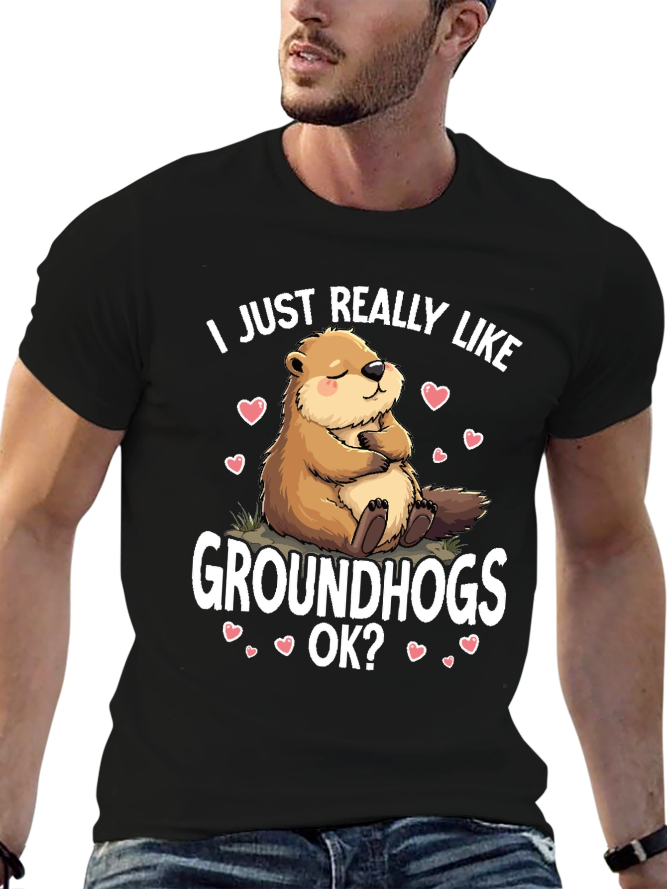 Cute Groundhog Lover T-Shirt