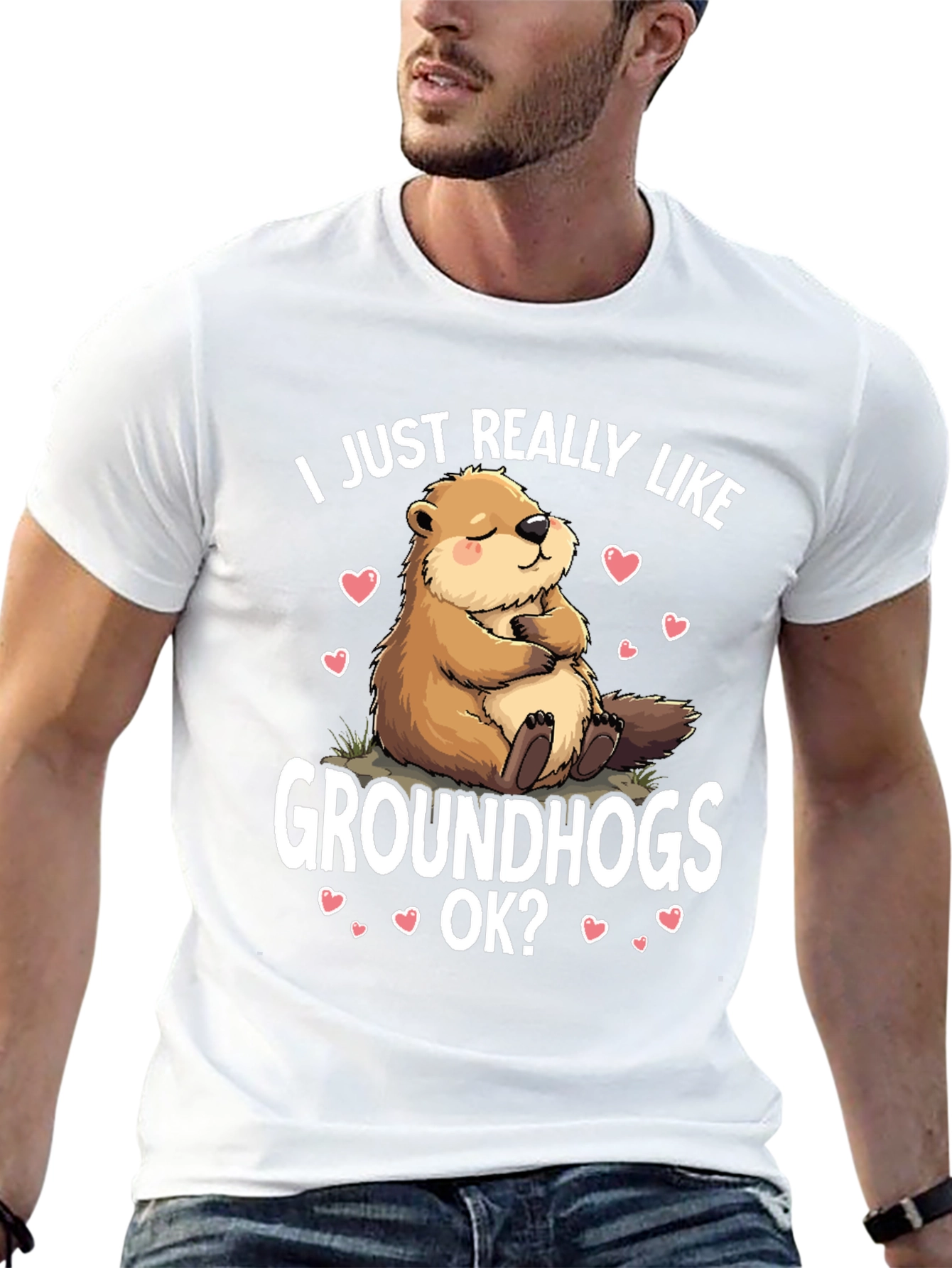 Cute Groundhog Lover T-Shirt