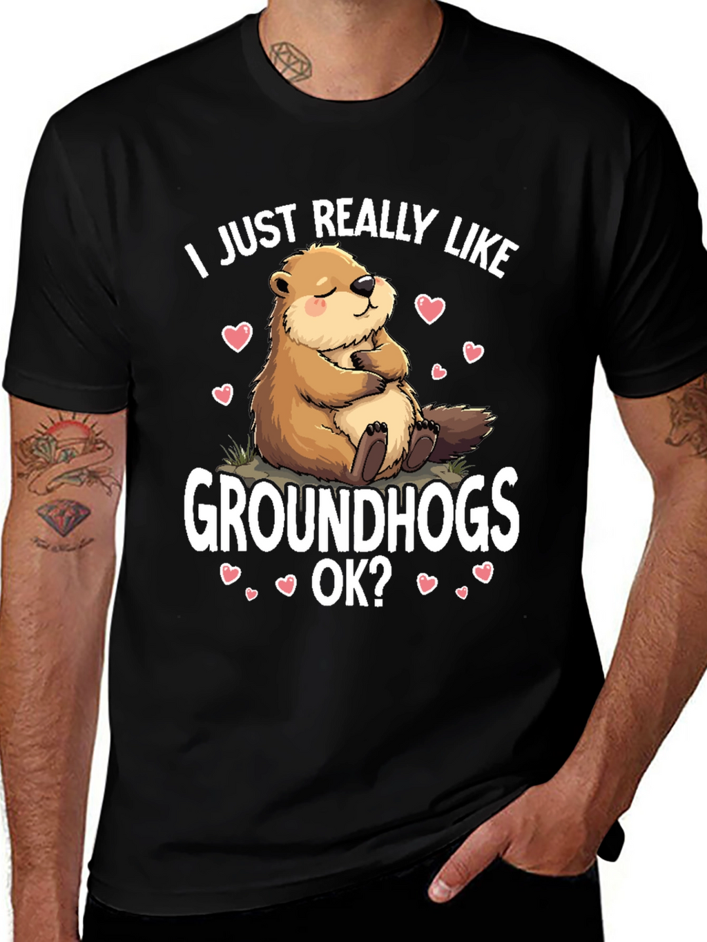 Cute Groundhog Lover T-Shirt