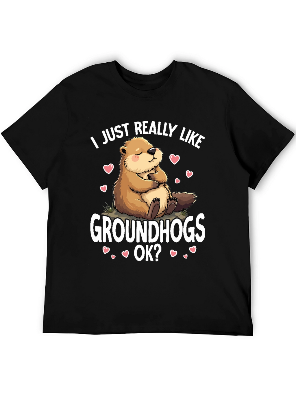 Cute Groundhog Lover T-Shirt
