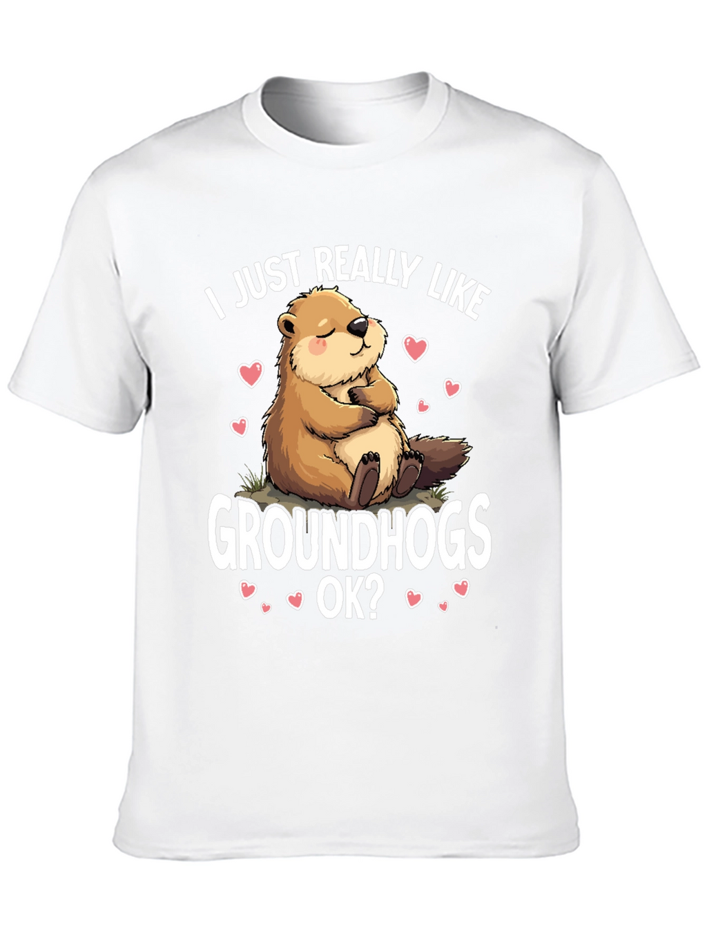 Cute Groundhog Lover T-Shirt