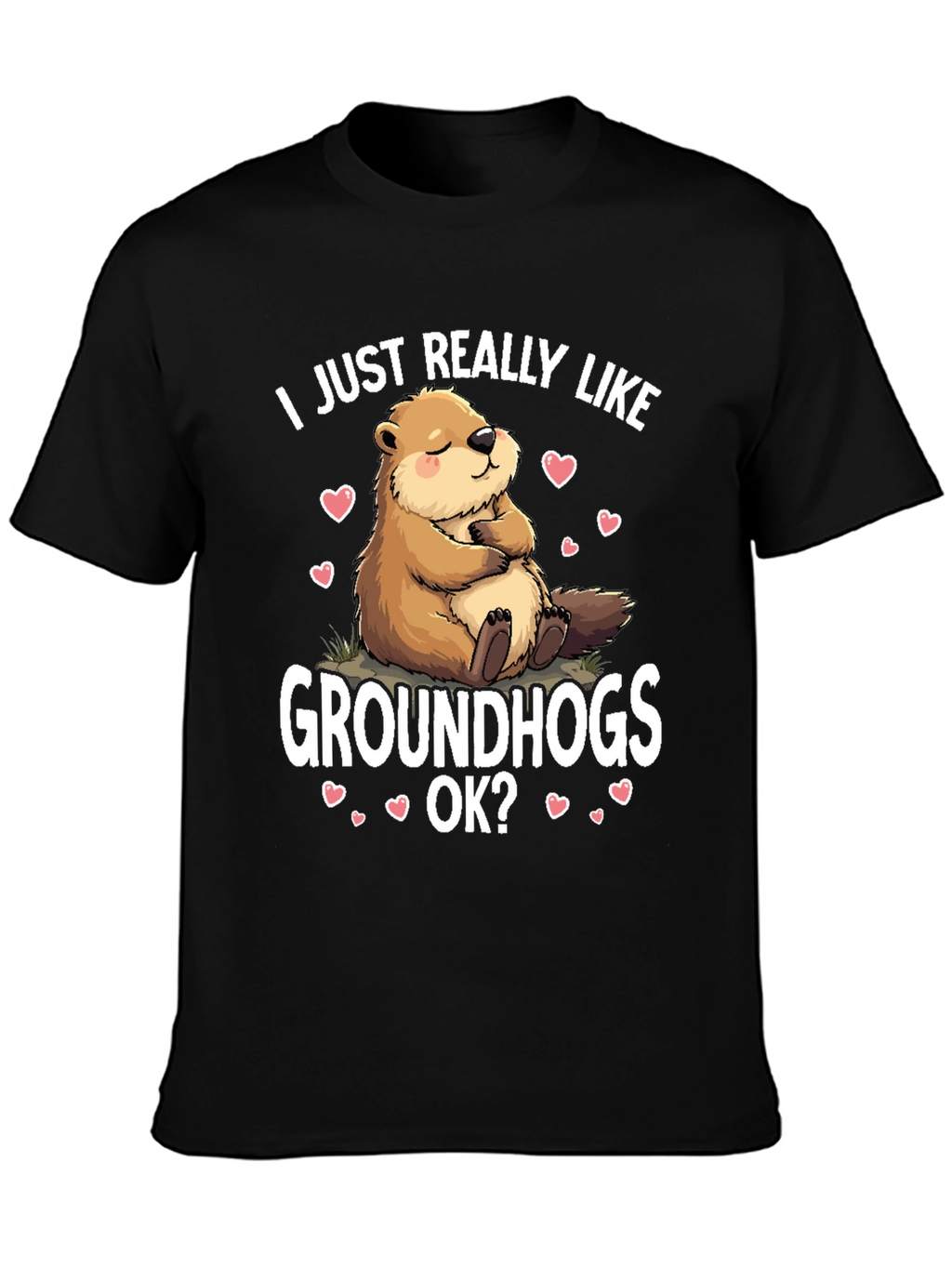 Cute Groundhog Lover T-Shirt