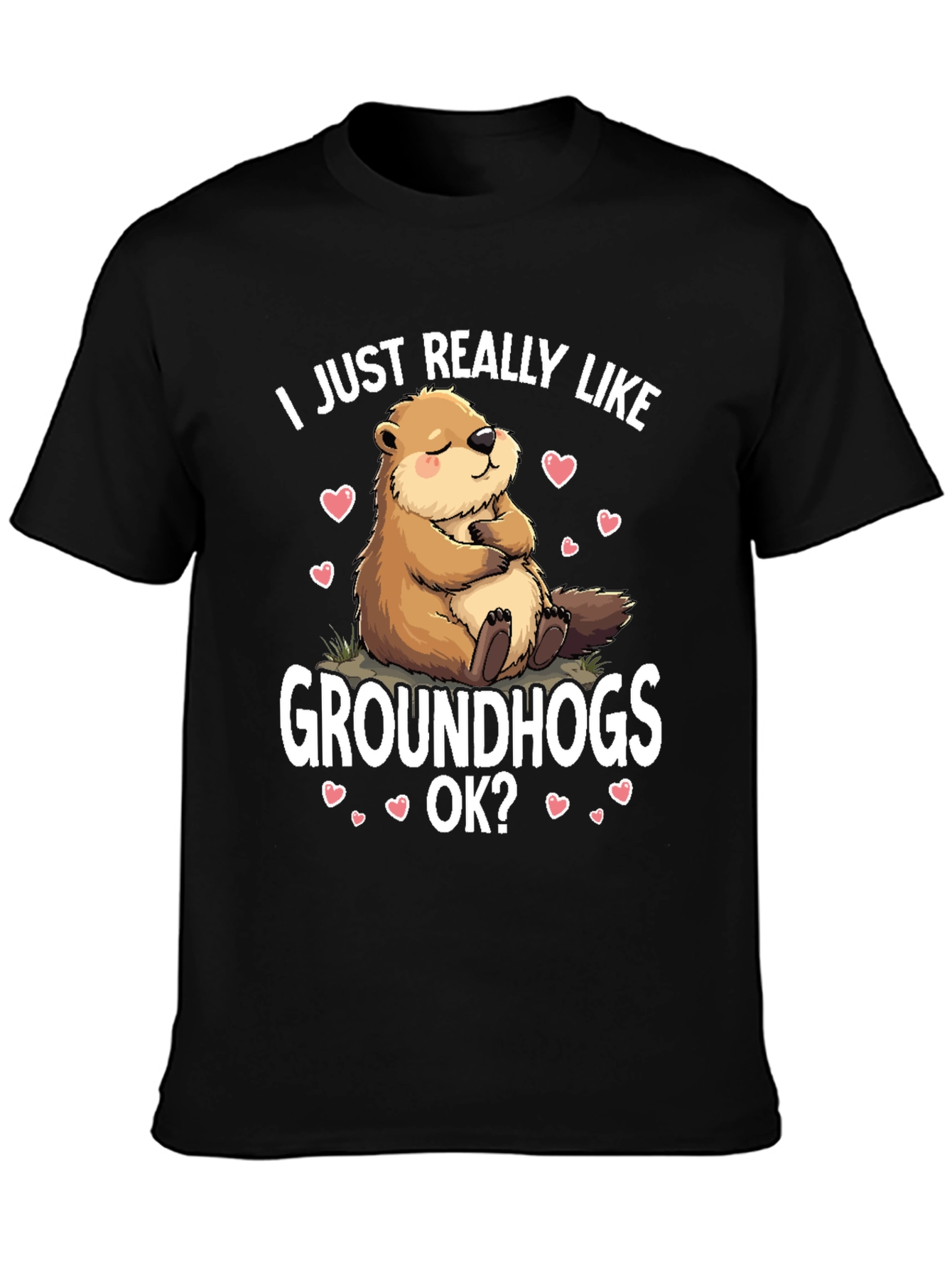 Cute Groundhog Lover T-Shirt