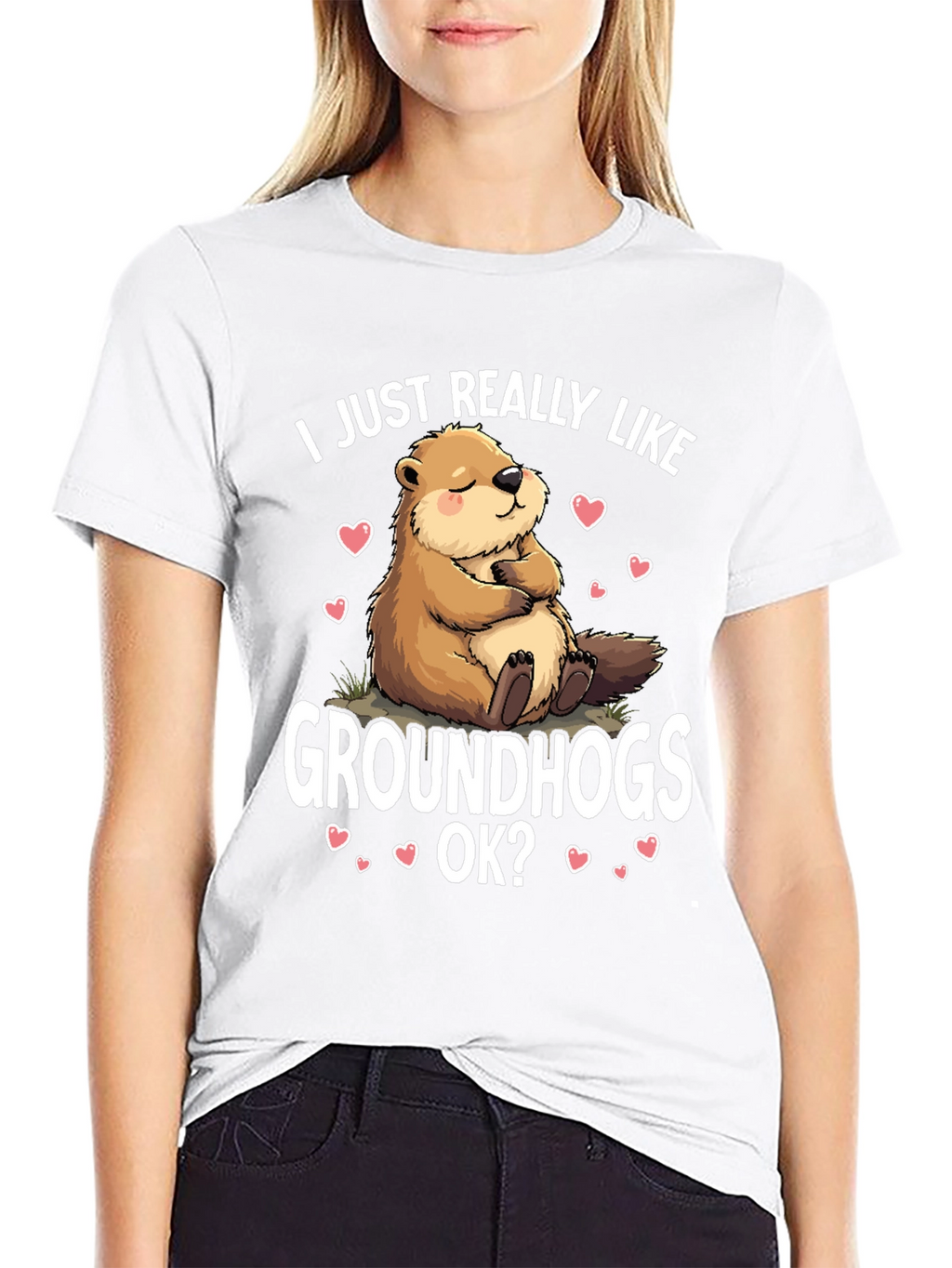 Cute Groundhog Lover T-Shirt