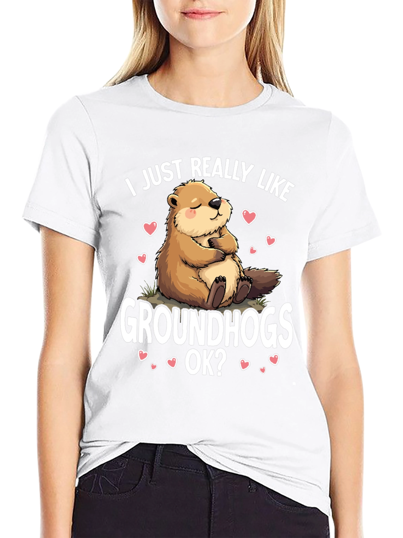 Cute Groundhog Lover T-Shirt