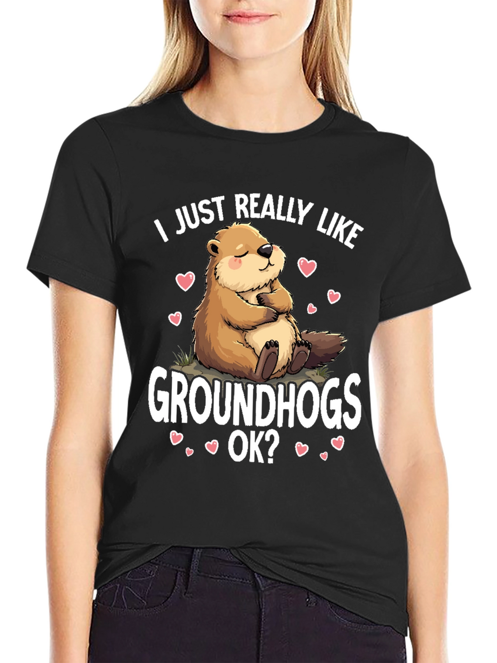 Cute Groundhog Lover T-Shirt