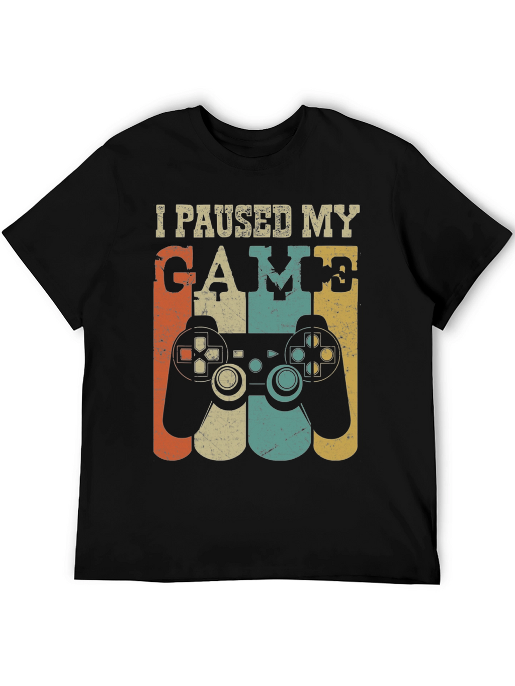 I Paused My Game Retro T-Shirt Gamer Tee