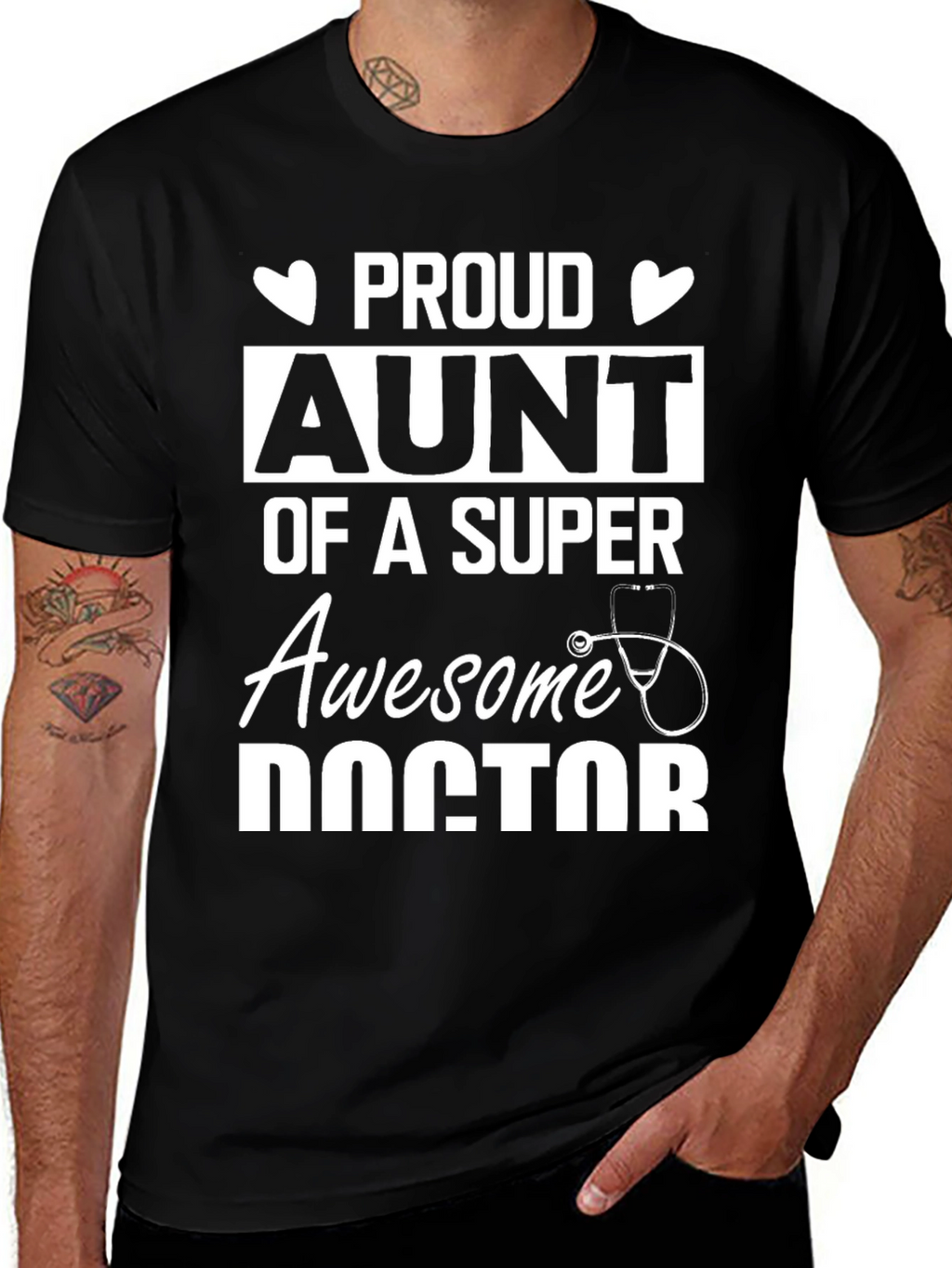 Proud Aunt of a Super Awesome Doctor T-Shirt