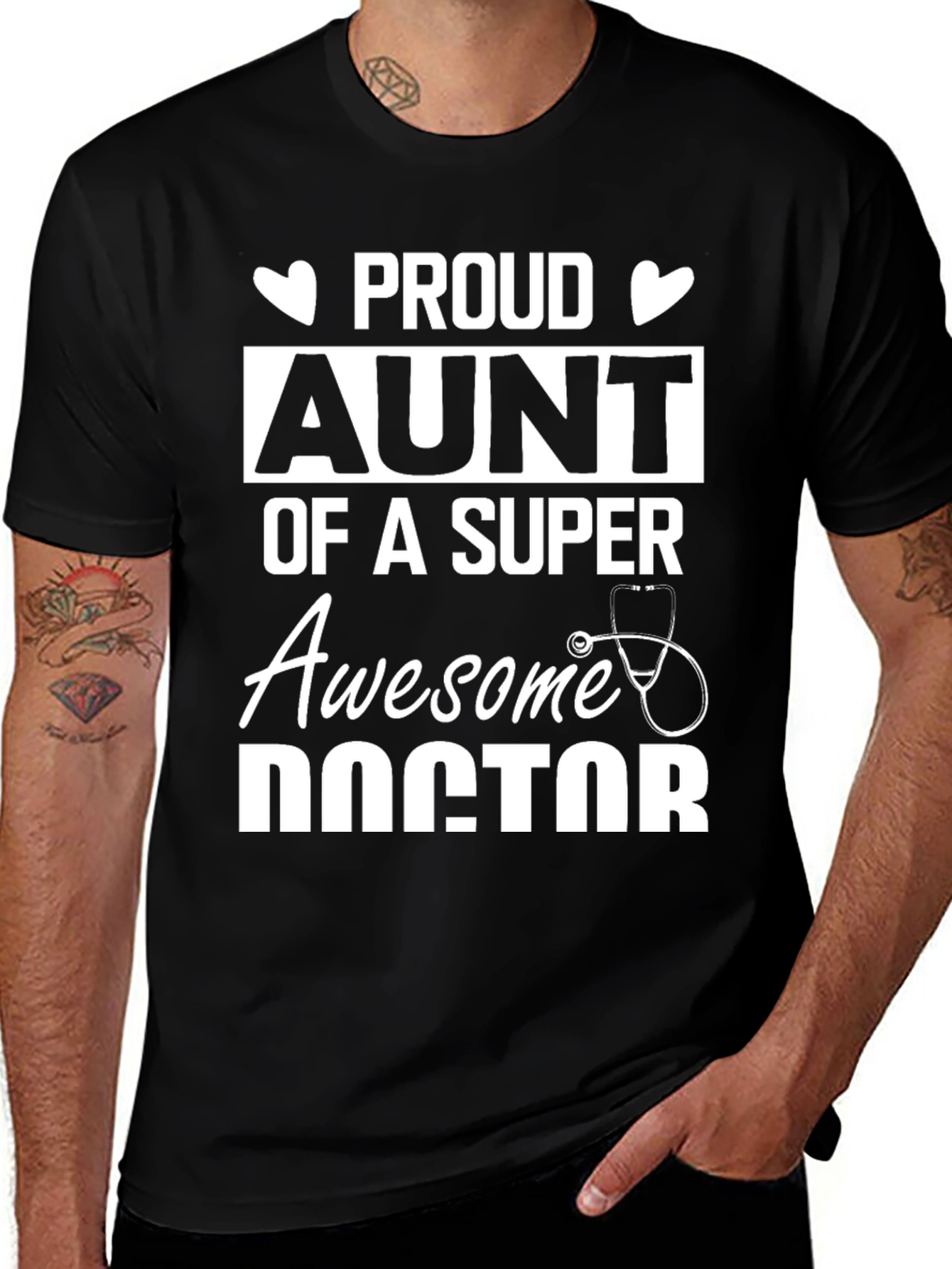Proud Aunt of a Super Awesome Doctor T-Shirt