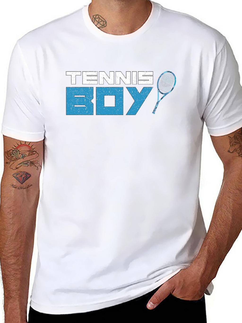 Tennis Boy Graphic T-Shirt