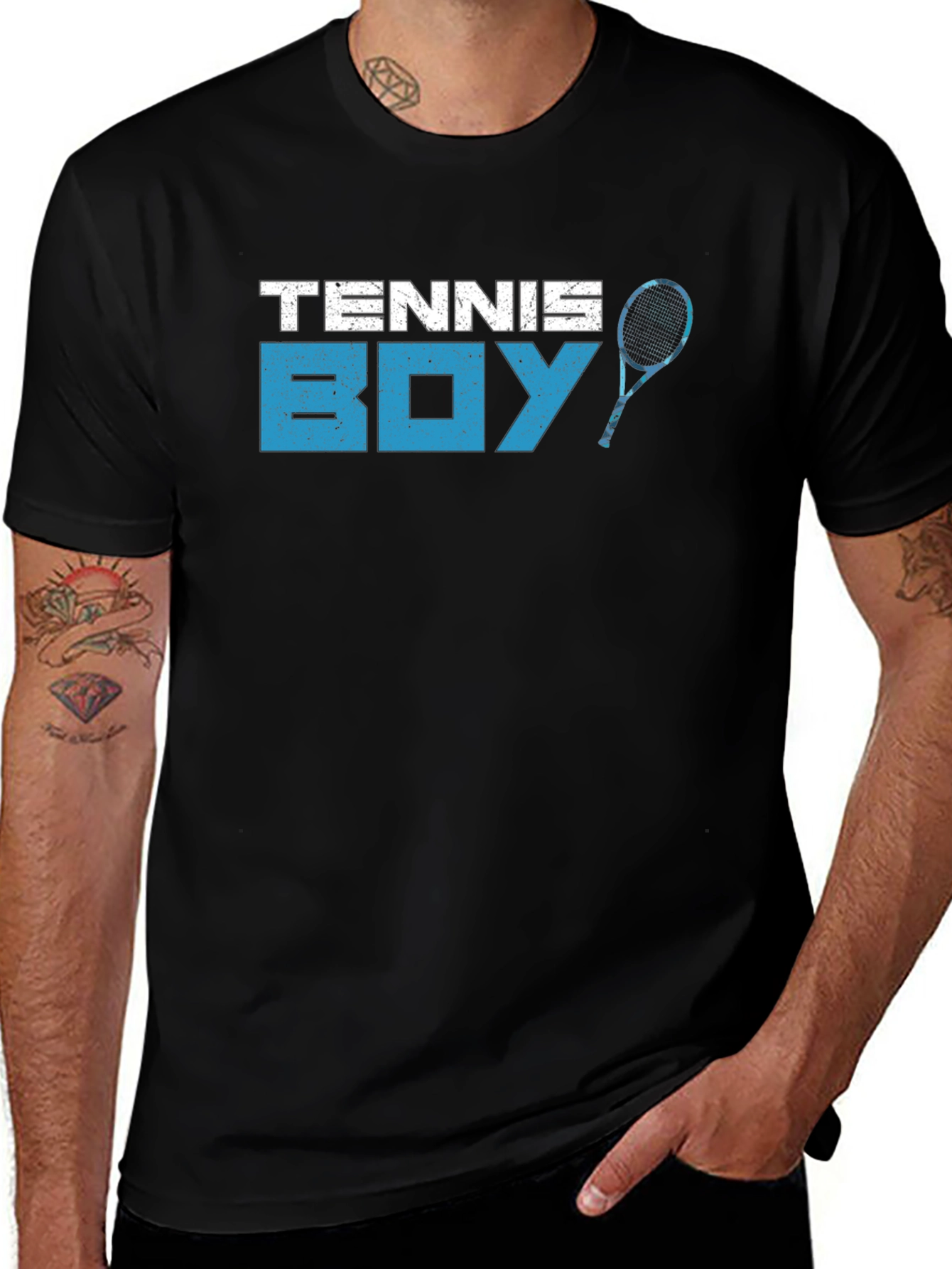 Tennis Boy Graphic T-Shirt