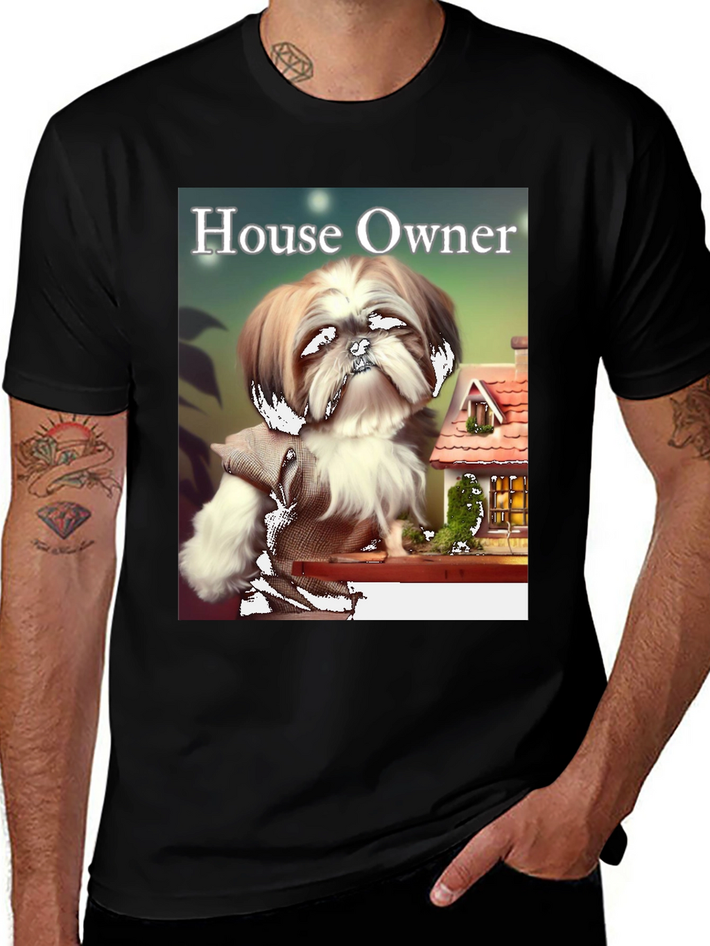 House Owner Dog T-Shirt