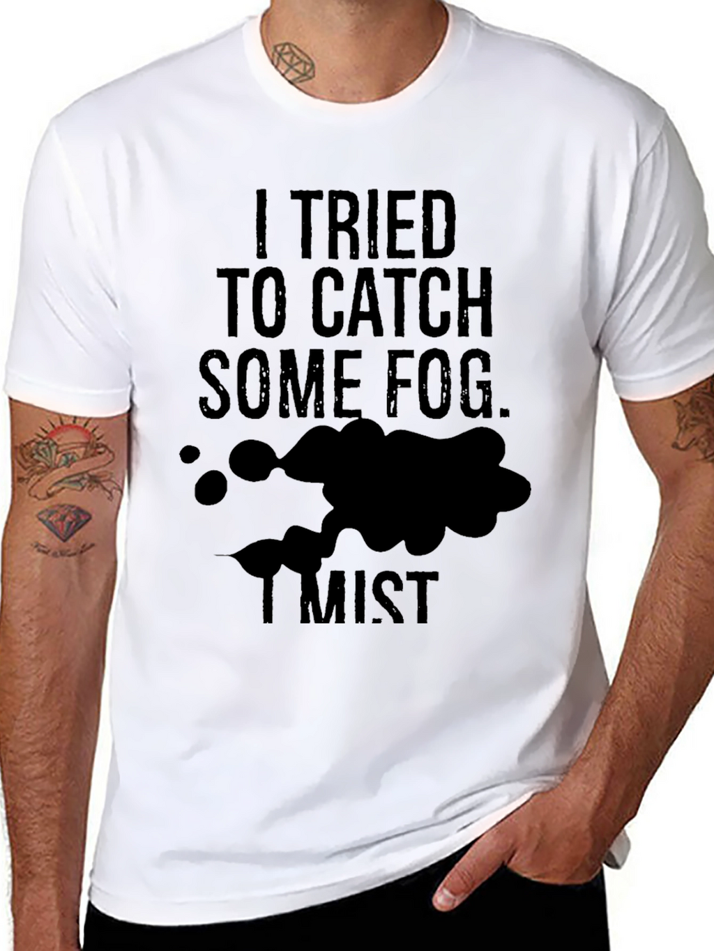 Fog Mist Funny T-Shirt