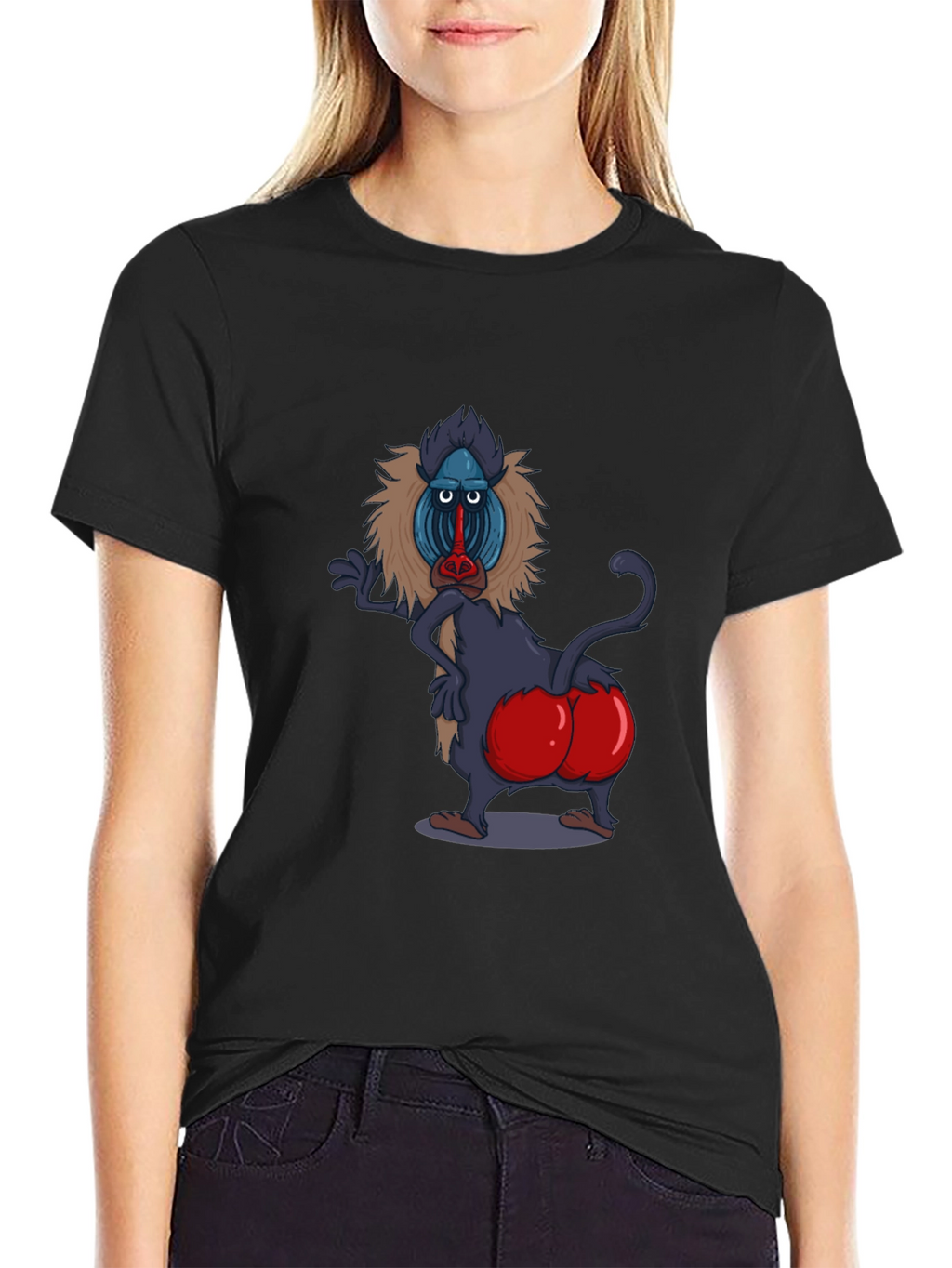 Funny Baboon T-Shirt - Cheeky Monkey Tee