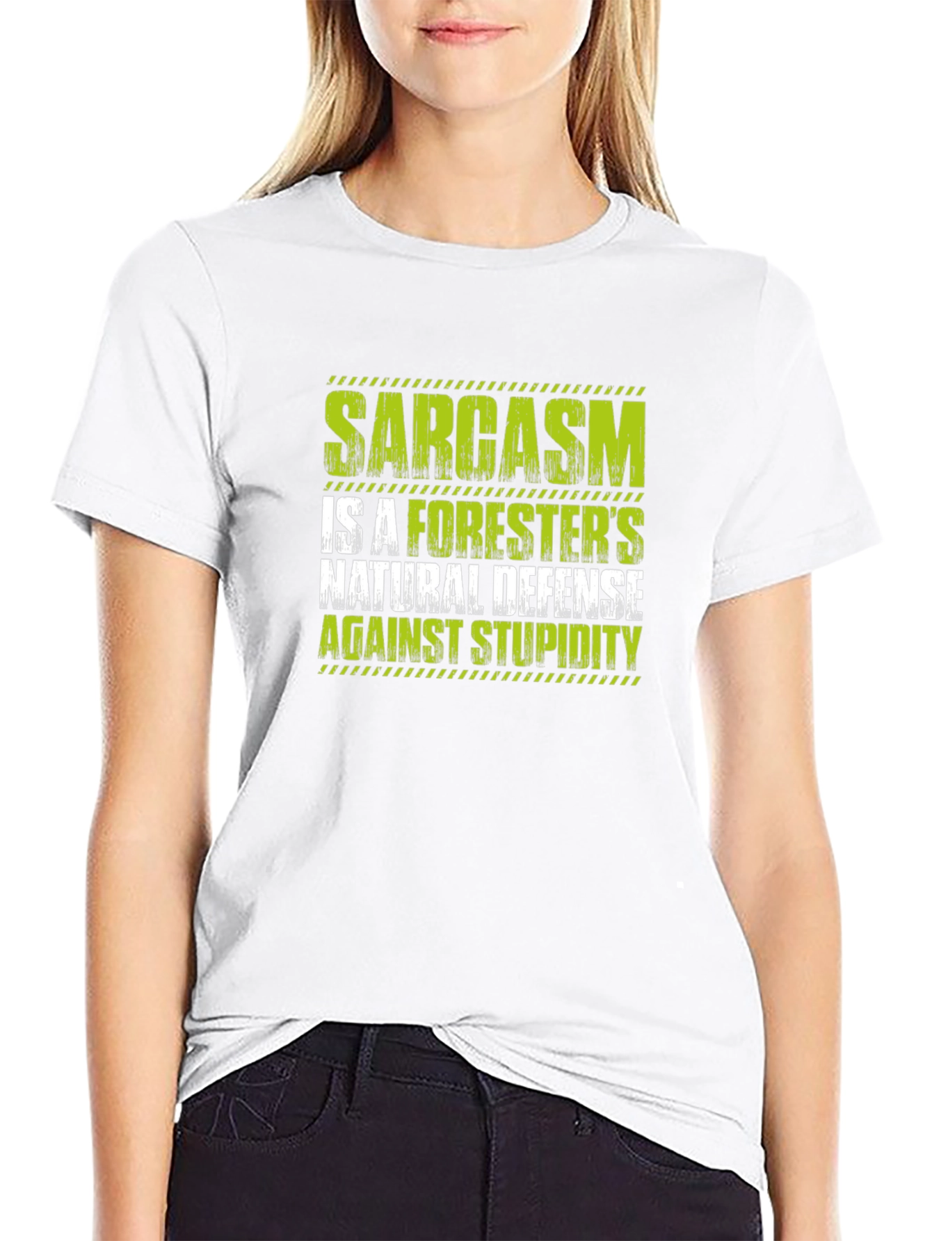 Sarcasm Foresters Natural Defense Graphic Tee