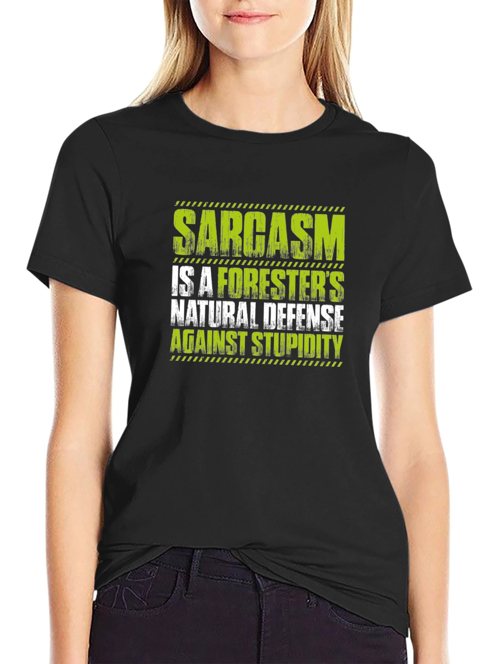 Sarcasm Foresters Natural Defense Graphic Tee