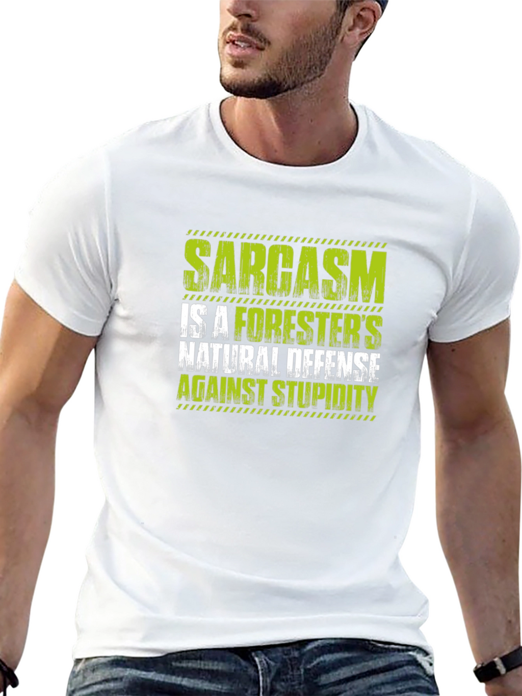 Sarcasm Foresters Natural Defense Graphic Tee