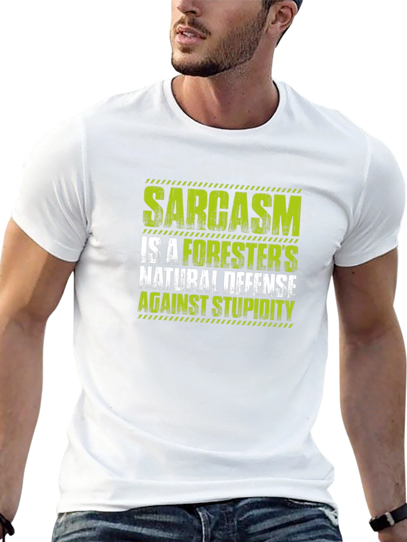 Sarcasm Foresters Natural Defense Graphic Tee