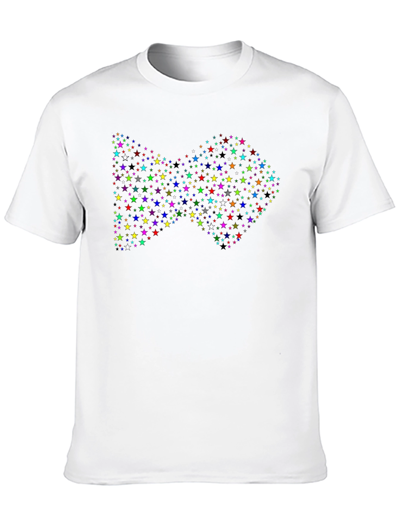 Starry Fish Graphic Black T-Shirt