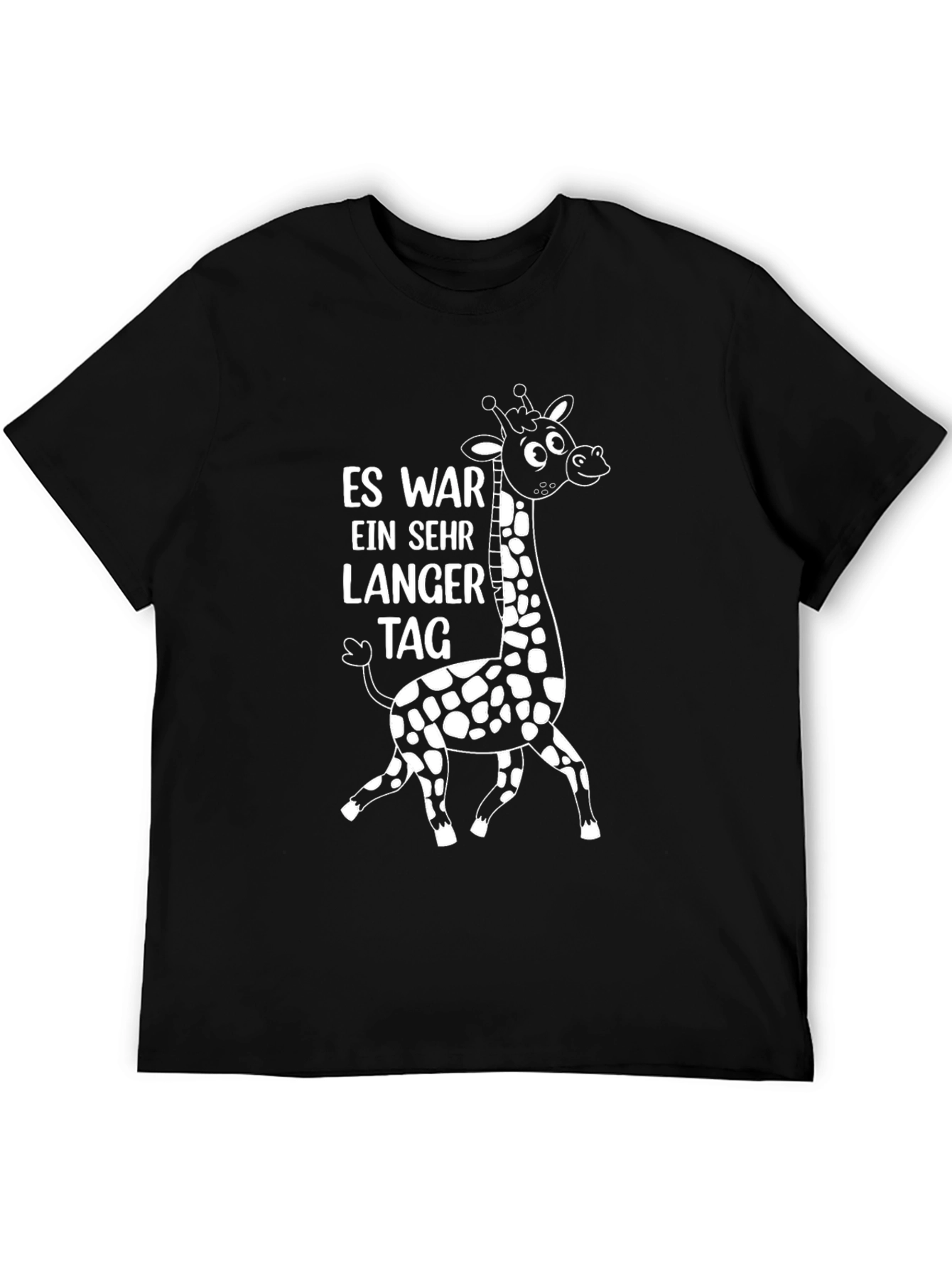 Funny Giraffe T-Shirt - Es War Ein Sehr Langer Tag