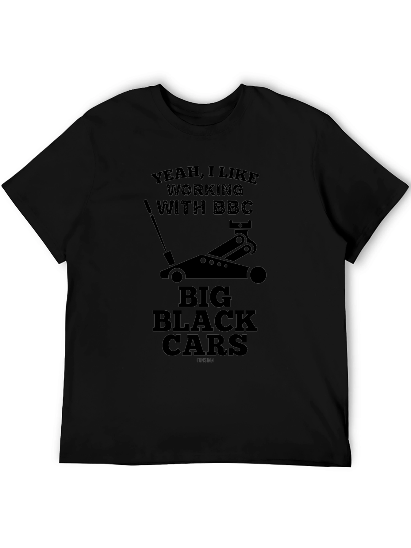 Yeah I Like Working with BBC Car T-Shirt